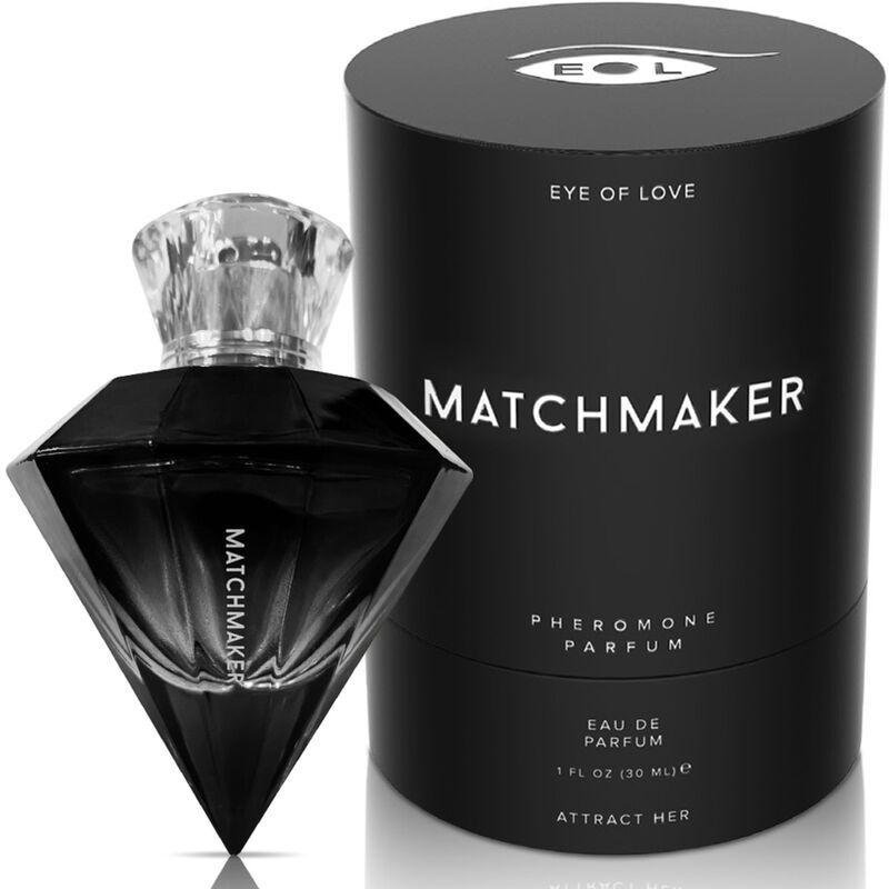 EYE OF LOVE - MATCHMAKER BLACK DIAMOND PROFUMO AI FEROMONI ATTRACT HER 30 ML EYE OF LOVE