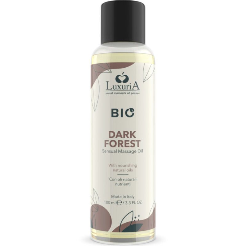 INTIMATELINE LUXURIA - OLIO DA MASSAGGIO BIO FORESTA OSCURA 100 ML INTIMATELINE LUXURIA