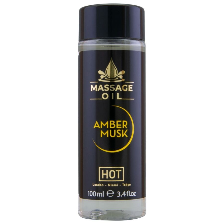 HOT - OLIO DA MASSAGGIO AMBRA E MUSCHIO 100 ML HOT