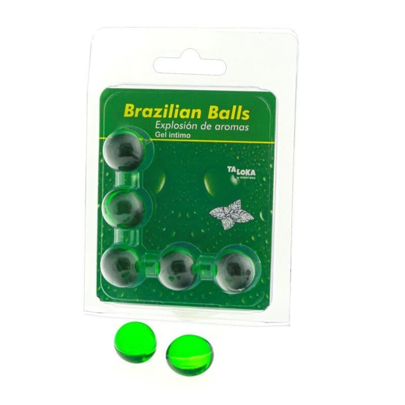 TALOKA - 5 PALLINE BRASILIANE GEL INTIMO MENTA TALOKA