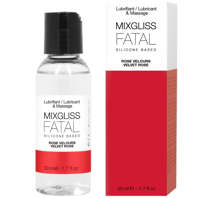 MIXGLISS - LUBRIFICANTE SILICONE ROSE FATALI 50 ML MIXGLISS