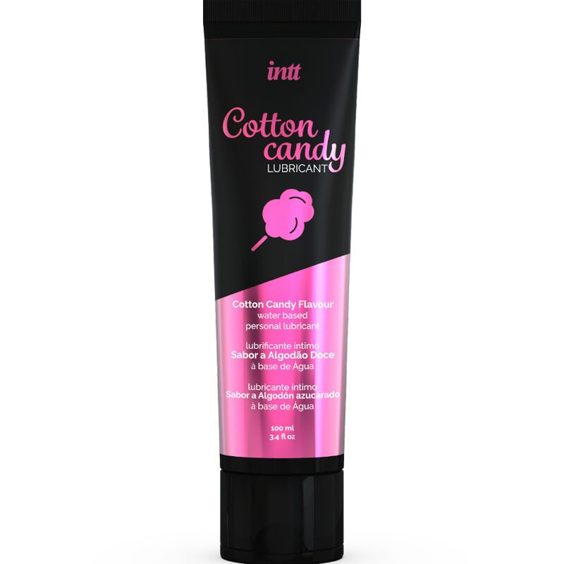 INTT LUBRICANTS - LUBRIFICANTE INTIMO A BASE ACQUOSA DELIZIOSO SAPORE DI COTONE DOLCE INTT LUBRICANTS
