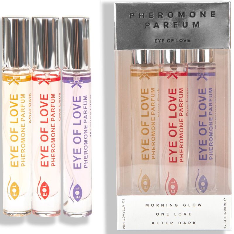 EYE OF LOVE - EOL PHR PARFUM 10 ML SET/3 - MORNING GLOW, ONE LOVE, AFTER DARK EYE OF LOVE