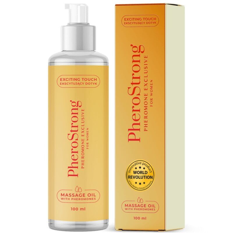 PHEROSTRONG - OLIO DA MASSAGGIO ESCLUSIVO PER DONNE 100 ML PHEROSTRONG