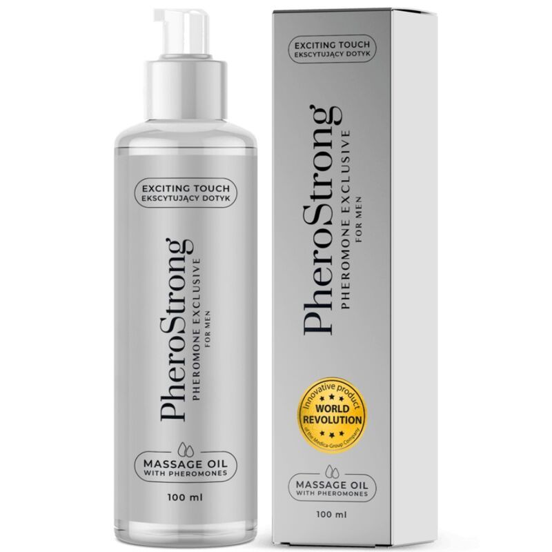 PHEROSTRONG - OLIO DA MASSAGGIO ESCLUSIVO PER UOMINI 100 ML PHEROSTRONG