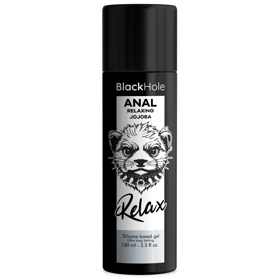 BLACK HOLE - RILASSANTE ANALE JOJOBA RELAX BASE SILICONE 100 ML BLACK HOLE