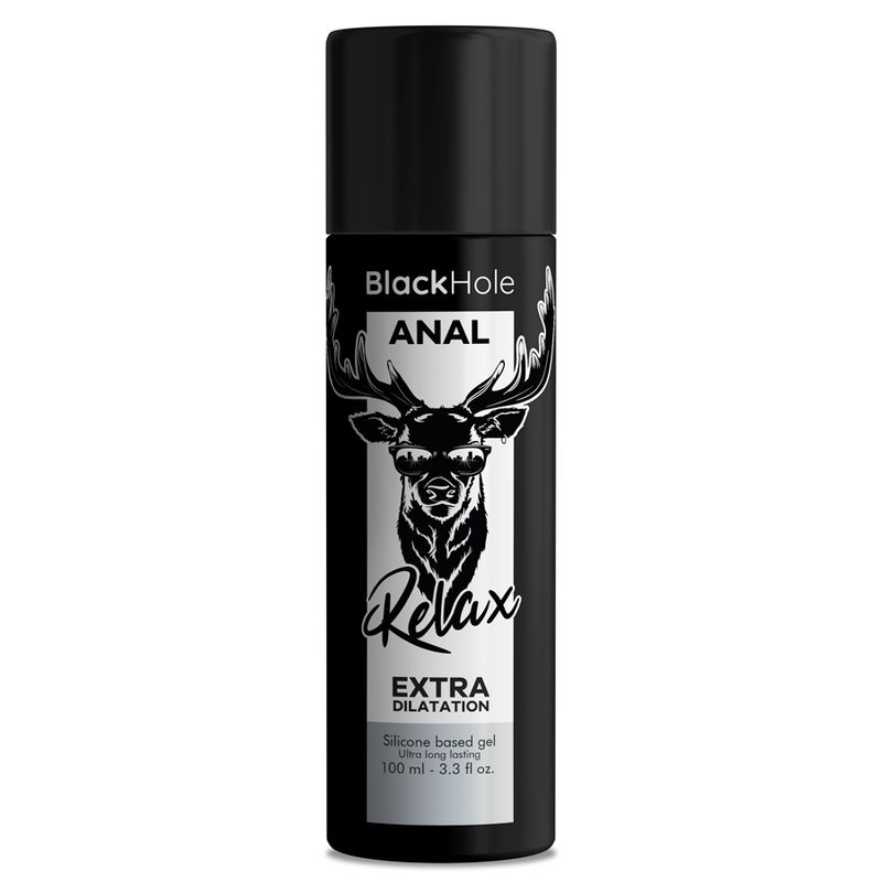 BLACK HOLE - GEL DILATAZIONE ANALE A BASE DI SILICONE 100 ML BLACK HOLE