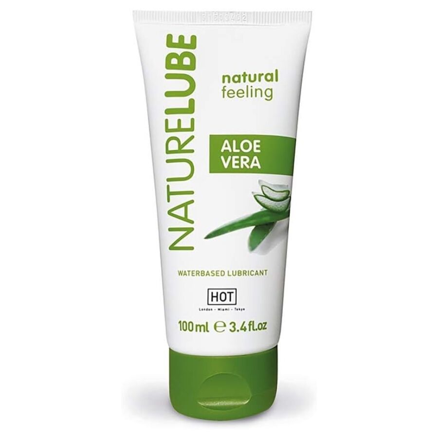 HOT - NATURE LUBE A BASE D'ACQUA DI ALOE VERA 100 ML HOT
