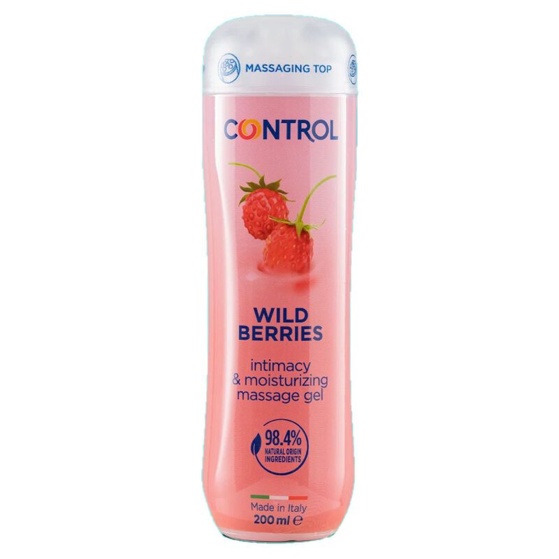 CONTROL - GEL DA MASSAGGIO 3 IN 1 FRUTTI DI BOSCO 200 ML CONTROL LUBES