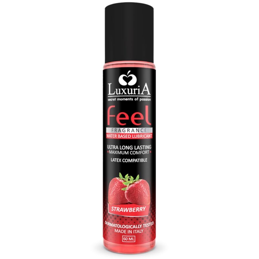 INTIMATELINE - LUXURIA LUBRIFICANTE A BASE ACQUA FEEL FRAGOLA 60 ML INTIMATELINE LUXURIA