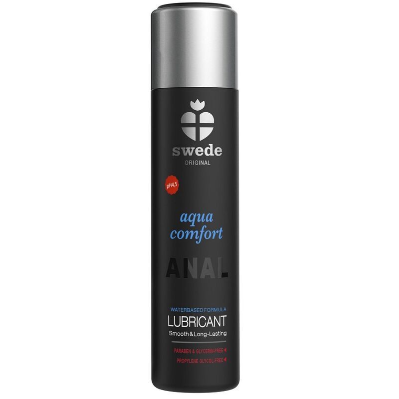SWEDE - AQUA COMFORT ANALE LUBRIFICANTE A BASE ACQUOSA 60 ML SWEDE