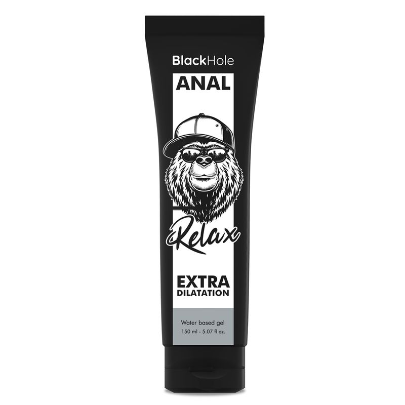 BLACK HOLE - GEL A BASE D'ACQUA DILATAZIONE ANALE 150 ML BLACK HOLE