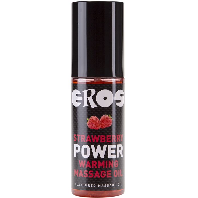 OLIO DA MASSAGGIO RISCALDANTE EROS FRAGOLA EROS POWER LINE