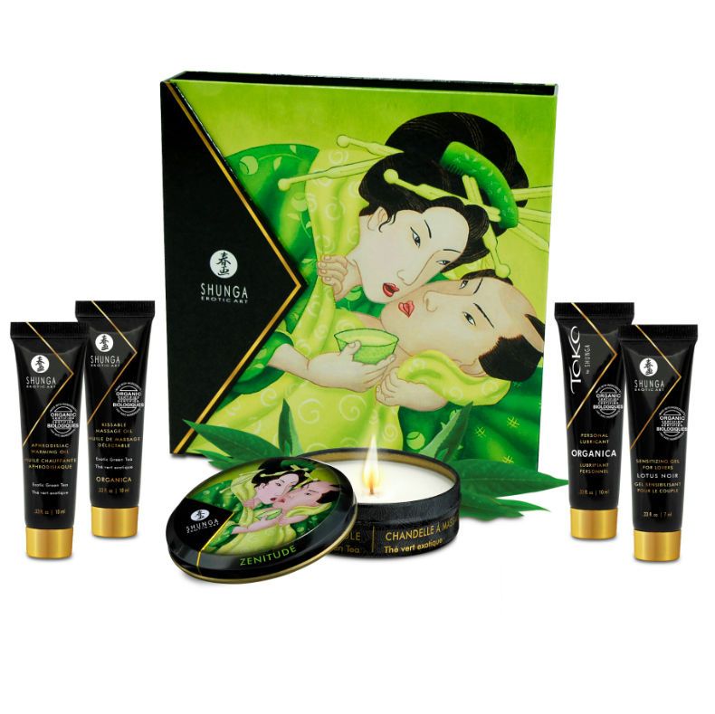 SHUNGA - KIT TÈ VERDE BIOLOGICO GEISHA SEGRETO SHUNGA KITS