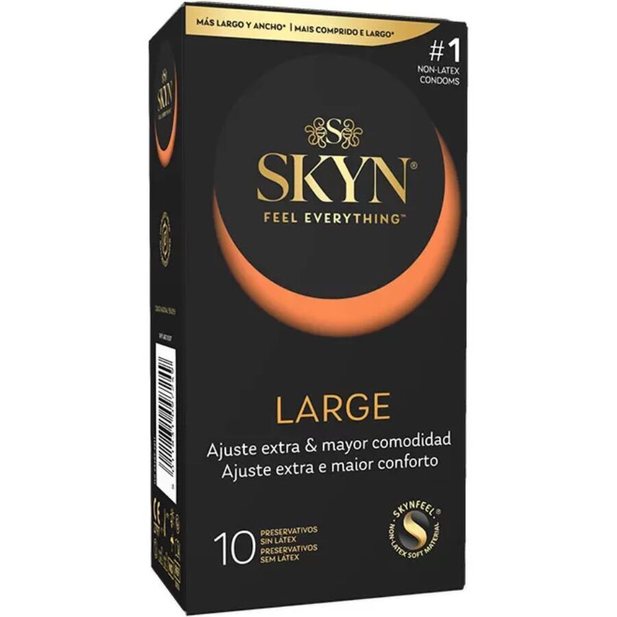 SKYN - PRESERVATIVI LARGE EXTRA ADJUSTMENT 10 UNITÀ SKYN
