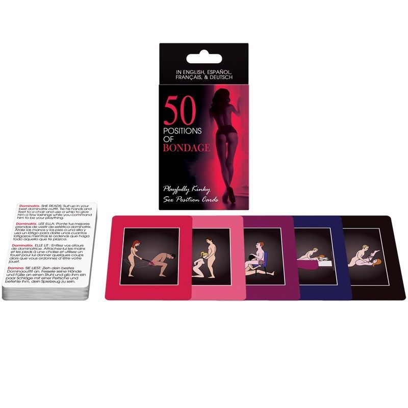 KHEPER GAMES - 50 POSIZIONI DI CARTE BONDAGE KHEPER GAMES