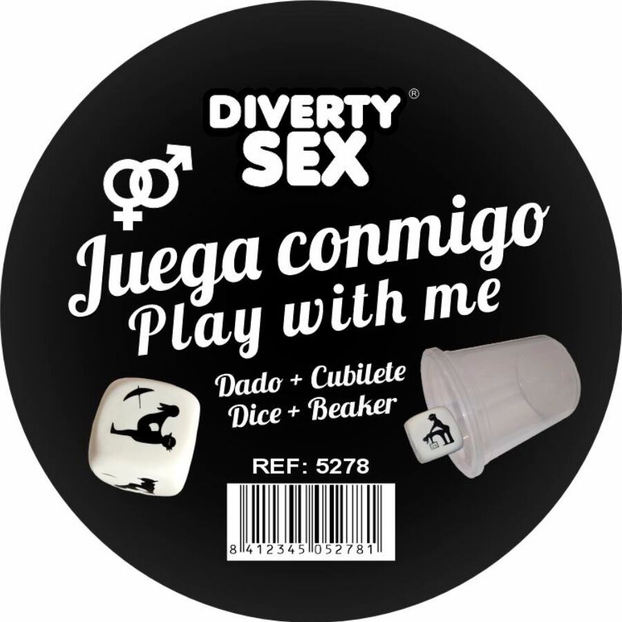 DIABLO PICANTE - DADI BIANCHI DURI CON POSIZIONI E CUBO DIABLO PICANTE
