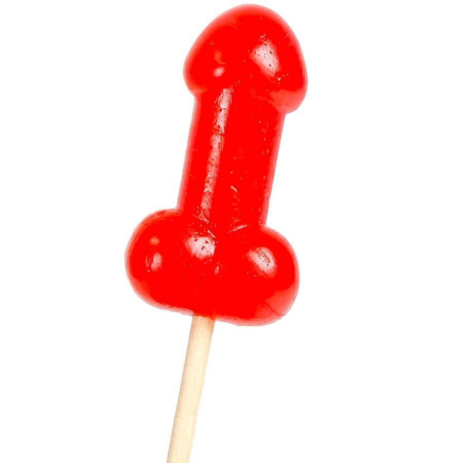 SECRETPLAY - LECCA-LECCA A FORMA DI PENE DI CARAMELLA ALLA CILIEGIA CON EFFETTO CALORE PICCANTE SECRETPLAY COSMETIC