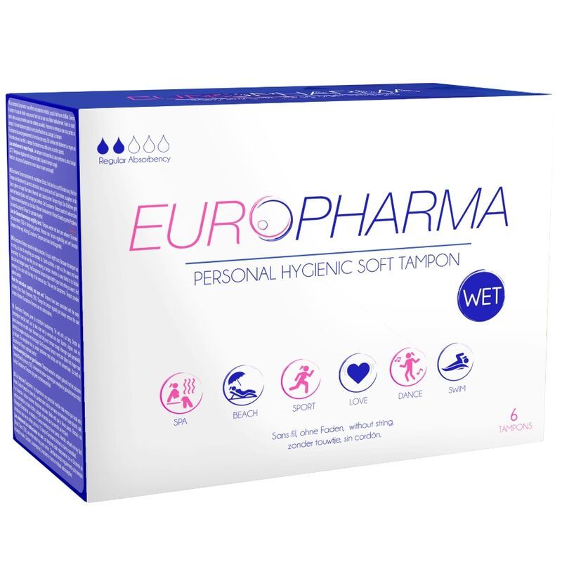 EUROPHARMA - TAMPONI AD AZIONE 6 UNITÀ EUROPHARMA
