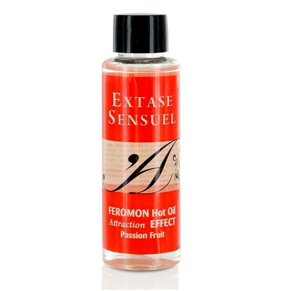 EXTASE SENSUAL - OLIO DA MASSAGGIO EFFETTO CALORE AI FEROMONI DEL FRUTTO DELLA PASSIONE 100 ML EXTASE SENSUAL