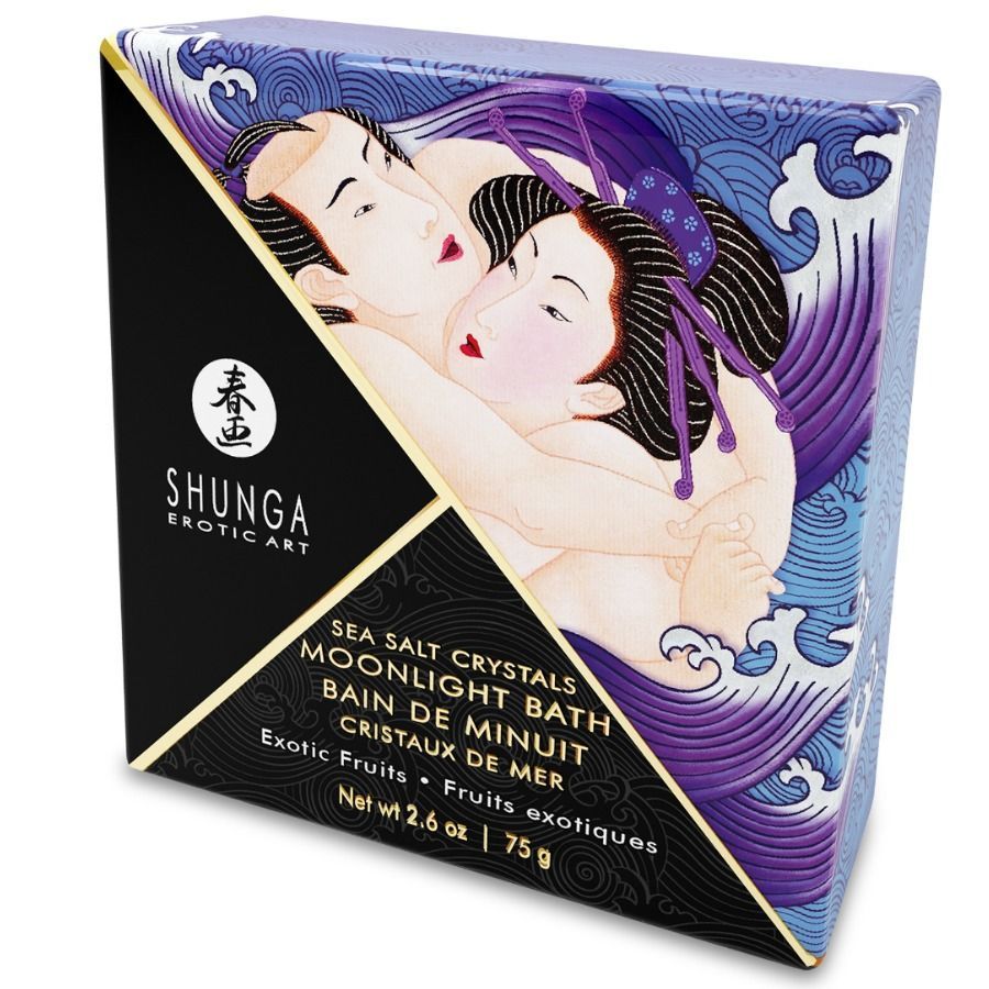SHUNGA - SALI DA BAGNO AL GUSTO VIOLA ESOTICO 75 GR SHUNGA BATH EXPERIENCE