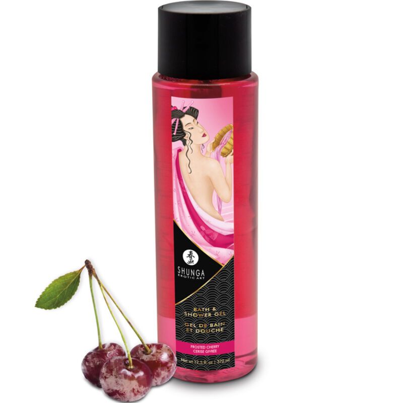 SHUNGA - GEL BAGNO DOCCIA CILIEGIA SATINATA 370 ML SHUNGA BATH EXPERIENCE