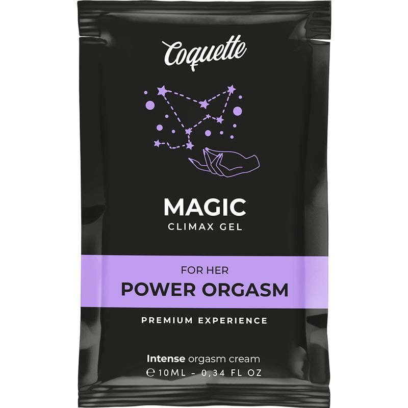 COQUETTE CHIC DESIRE - POCKET MAGIC CLIMAX GEL PER LEI GEL PER IL MIGLIORAMENTO DELLORGASMO 10 ML COQUETTE COSMETICS