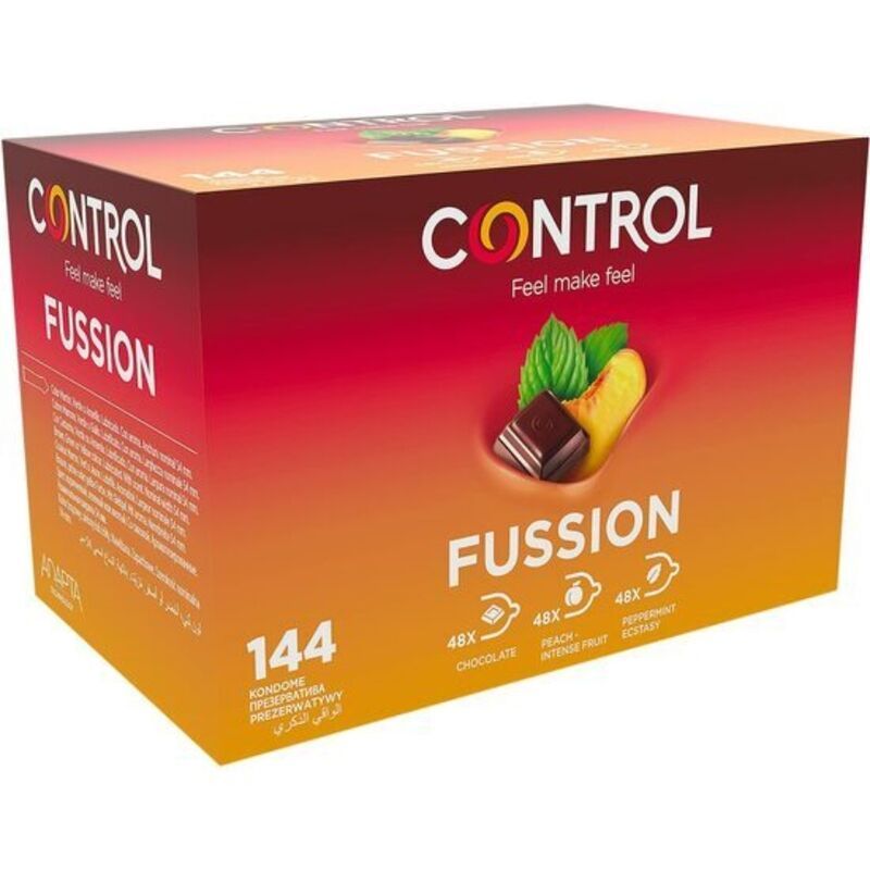 CONTROL - PRESERVATIVI ADAPTA FUSSION 144 UNITÀ CONTROL CONDOMS