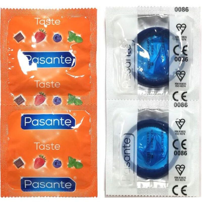 PASANTE - PRESERVATIVI GUSTO MIRTILLO BORSA 144 UNIT PASANTE