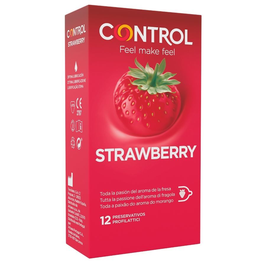CONTROL - ADATTA FRAGOLA 12 UNITÀ CONTROL CONDOMS