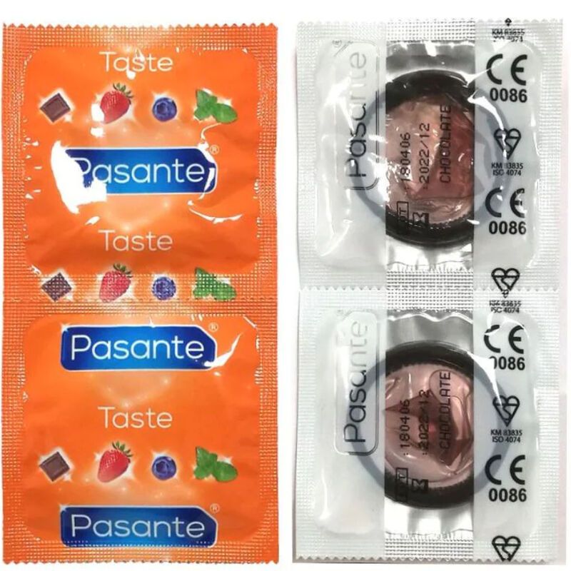 PASANTE - PRESERVATIVI AL GUSTO CIOCCOLATO BORSA TENTAZIONE 144 UNIT PASANTE
