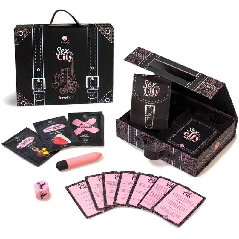 SECRETPLAY - KIT DA VIAGGIO SESSO IN CITTÀ (ES/EN/DE/FR/NL/PT) SECRETPLAY 100% GAMES