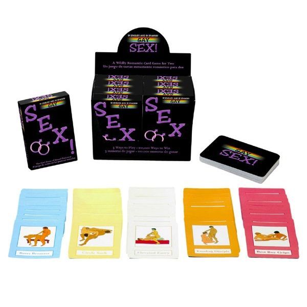 KHEPER GAMES - NAIPES DE SEXO GAY, GIOCO DI CARTE GAY ES / EN KHEPER GAMES