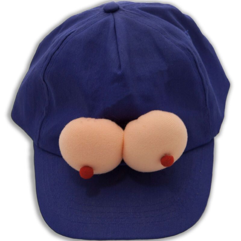 DIABLO PICANTE - CAPPELLO CON TETTE BLU DIABLO PICANTE