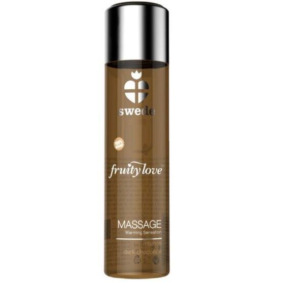 SWEDE - FRUITY LOVE OLIO DA MASSAGGIO EFFETTO RISCALDANTE CIOCCOLATO FONDENTE INTENSO 60 ML SWEDE