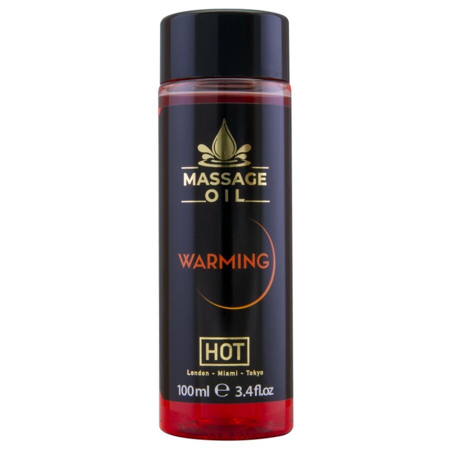 HOT - OLIO DA MASSAGGIO RISCALDANTE 100 ML HOT