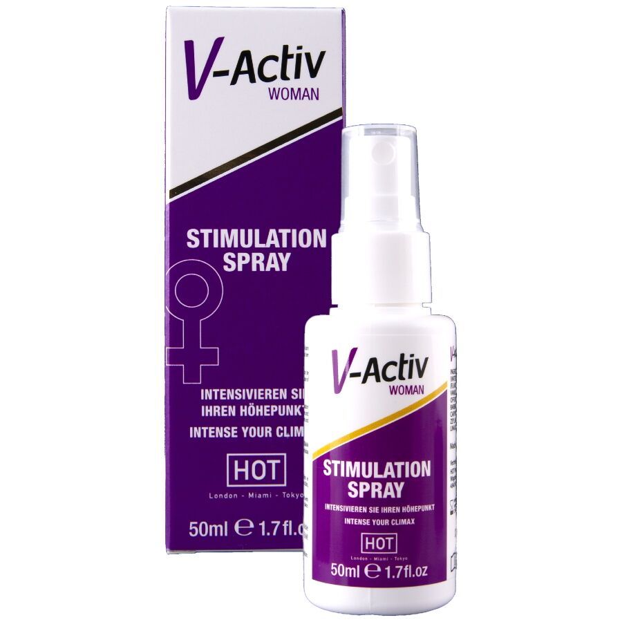 HOT - V-ACTIV SPRAY STIMOLANTE DONNA 50 ML HOT