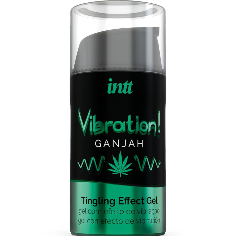INTT - POTENTE GEL LIQUIDO VIBRANTE STIMOLANTE INTIMO CANNABIS 15ML INTT UNISEX AROUSAL GEL