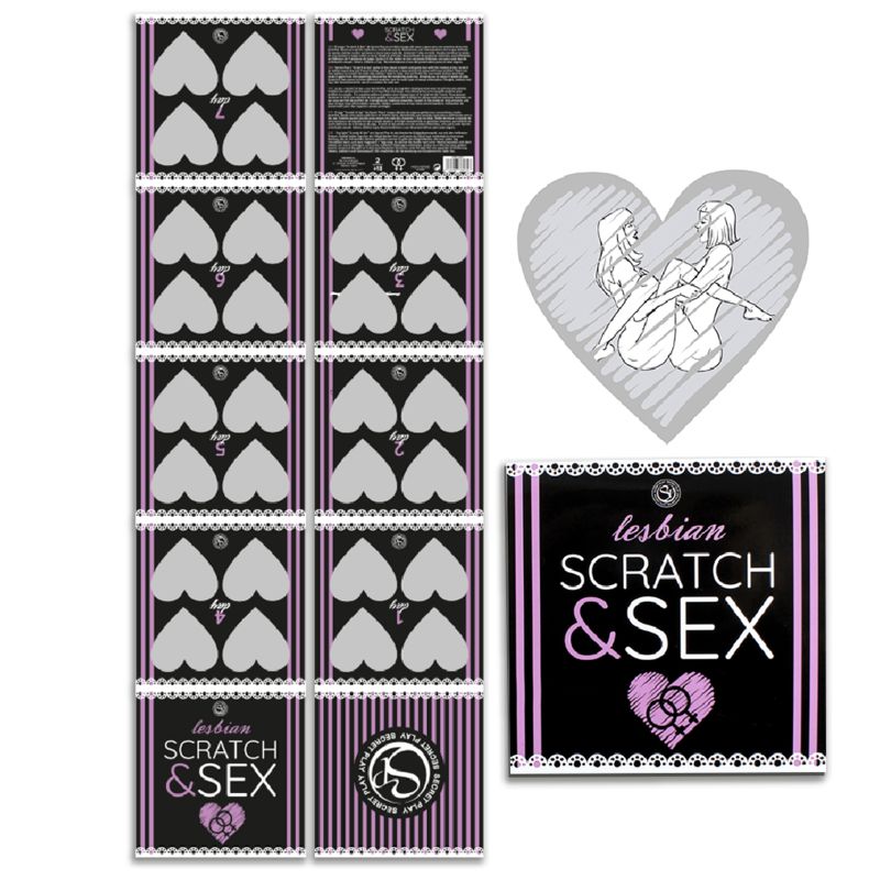 SECRETPLAY - GIOCO DI GRATTA E SESSO PER COPPIE POSIZIONI LESBICHE (ES/EN/FR/PT/DE) SECRETPLAY 100% GAMES