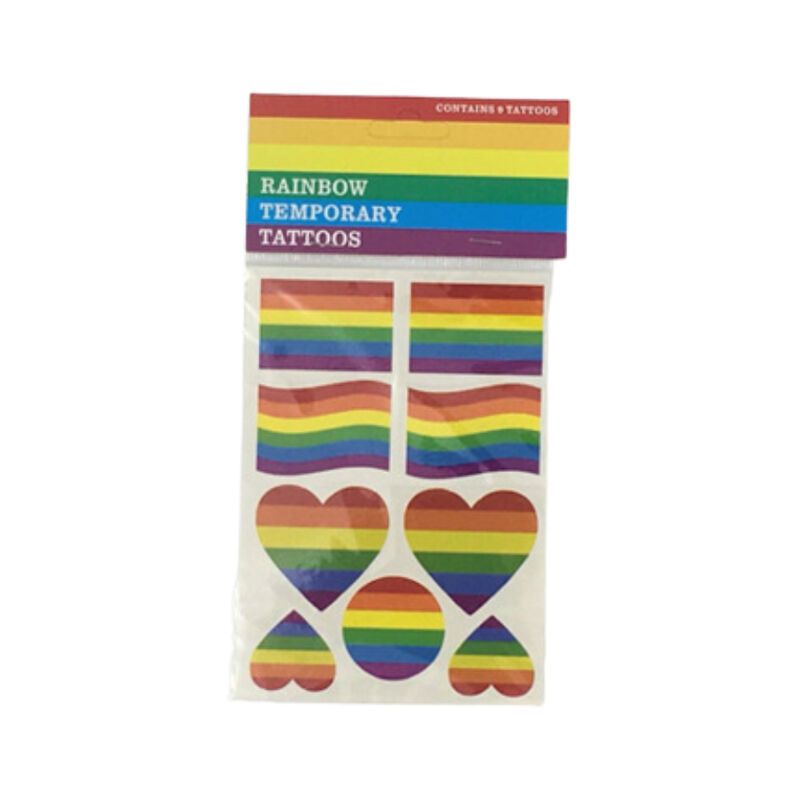 PRIDE - TATUAGGI CON BANDIERA LGBT PRIDE
