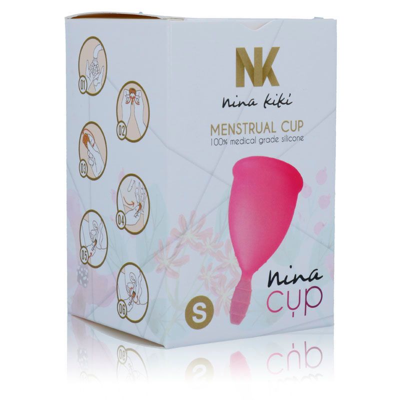 NINA KIKÍ - COPPA MESTRUALE ROSA - TAGLIA S NINA KIKÍ