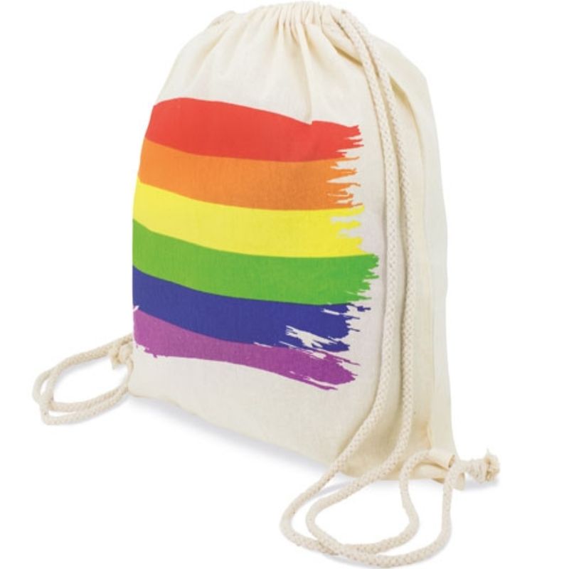 PRIDE - ZAINO CON BANDIERA LGBT IN COTONE PRIDE