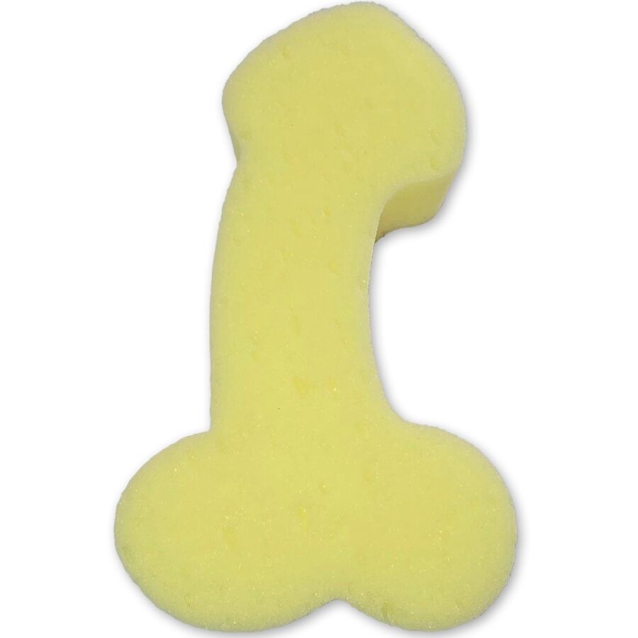 DIABLO PICANTE - SPUGNA GIALLA A FORMA DI PENE DIABLO PICANTE