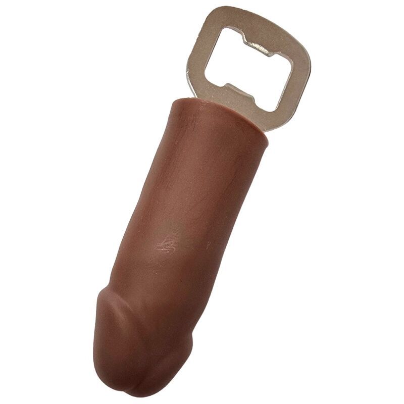 DIABLO PICANTE - APRIPENE IN GOMMA MARRONE A FORMA DI PENE DIABLO PICANTE