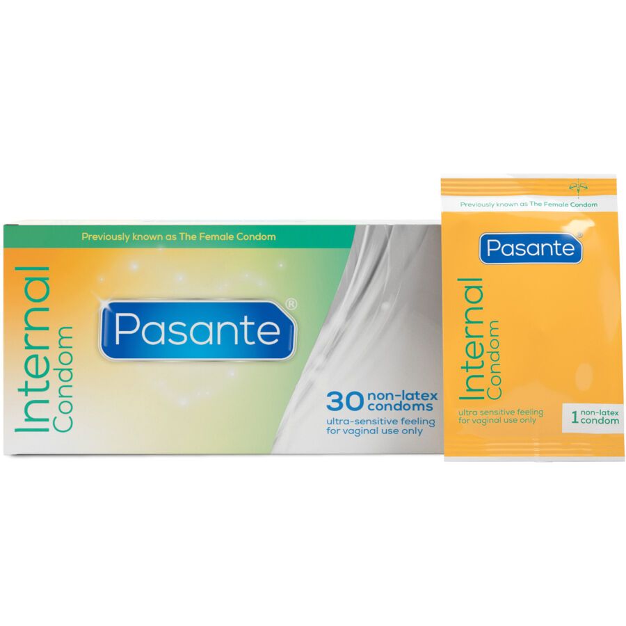 PASANTE - PRESERVATIVI FEMMINILI INTERNI SCATOLA 30 UNITÀ PASANTE