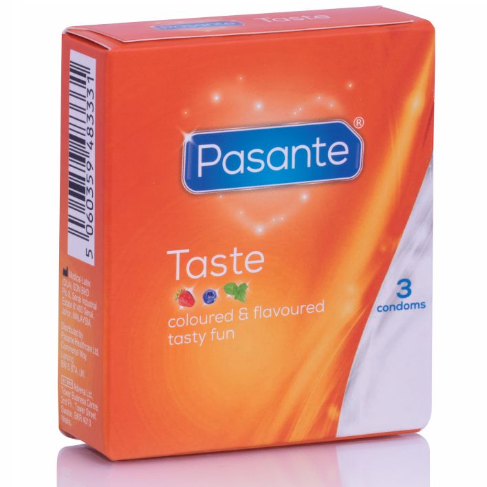 PASANTE - PRESERVATIVI SAPORI 3 UNIT PASANTE