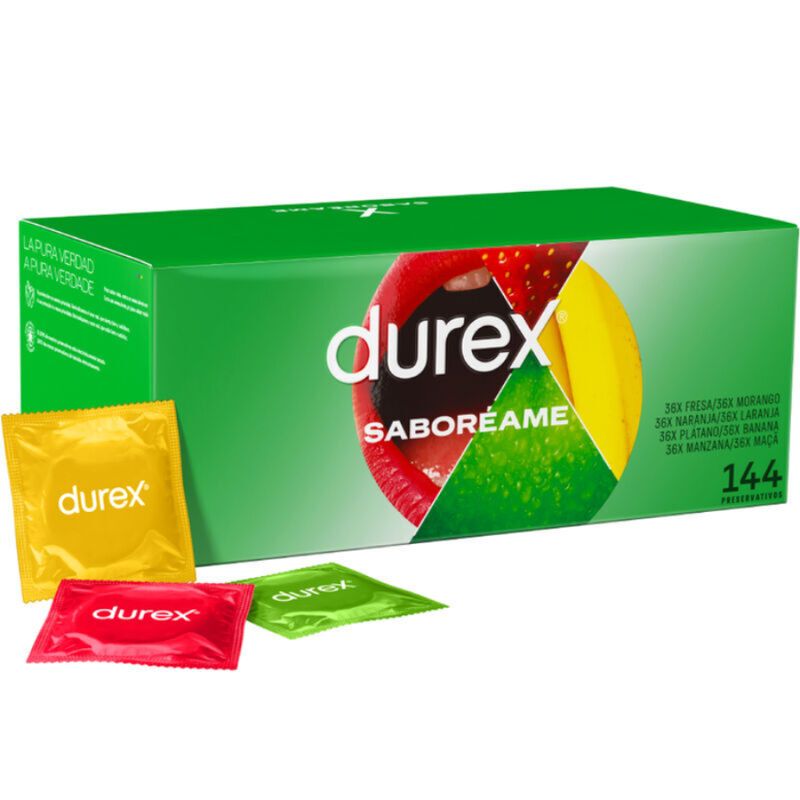 DUREX - FRUTTA DEL PIACERE 144 UNITÀ DUREX CONDOMS