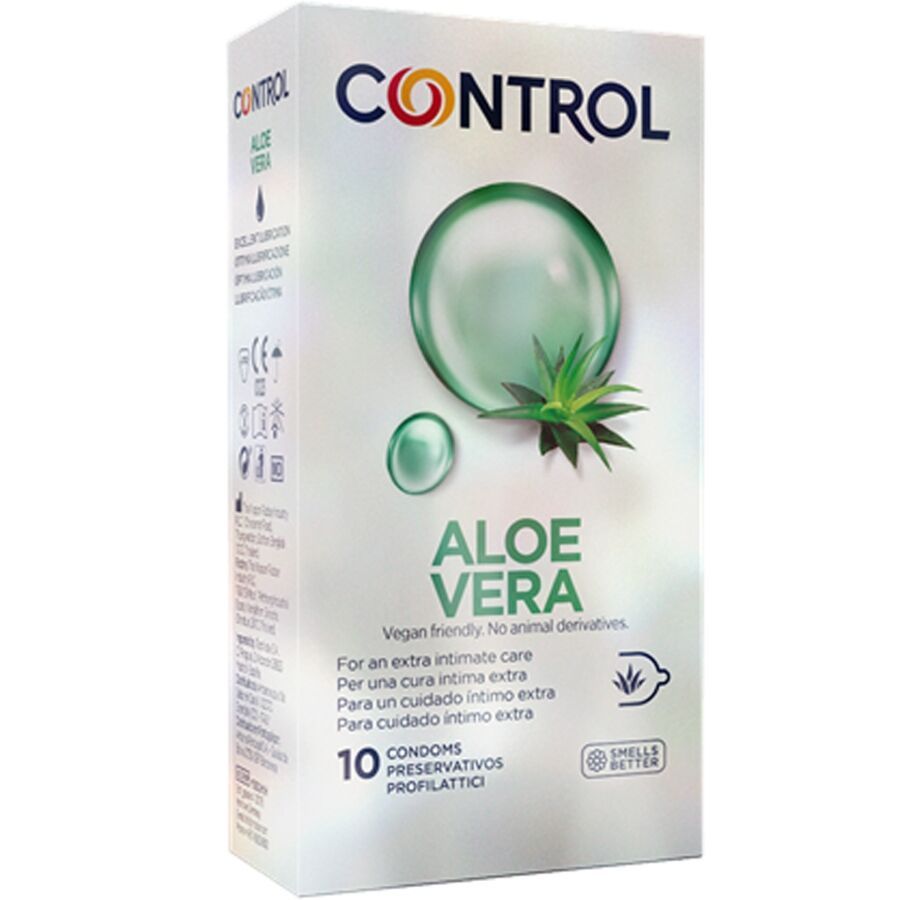 CONTROL - PRESERVATIVI CON ALOE VERA 10 UNITÀ CONTROL CONDOMS