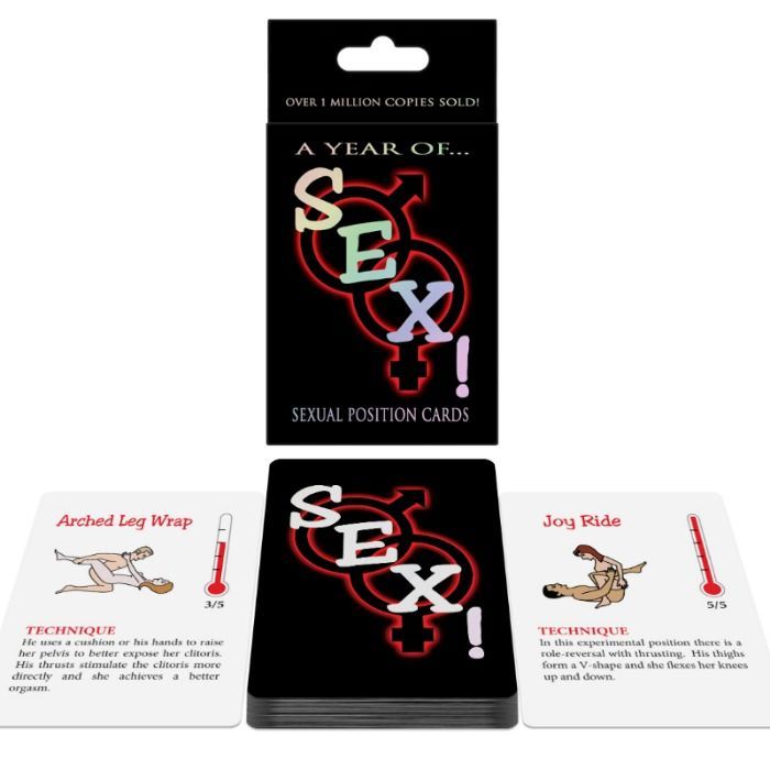 KHEPER GAMES - CARTE DI POSIZIONE SESSUALE UN ANNO DI...SESSO! KHEPER GAMES