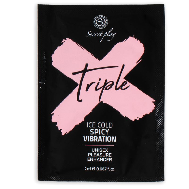 SECRETPLAY - INTENSIFICATORE DI PIACERE TRIPLO X A DOSE SINGOLA SECRETPLAY COSMETIC